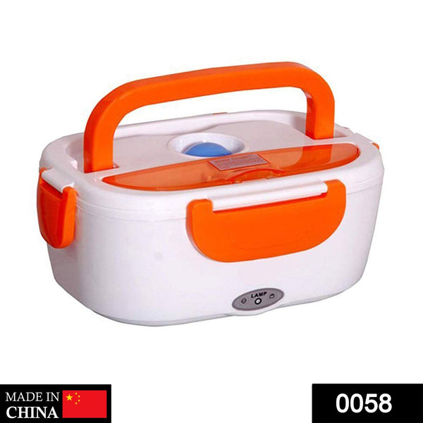 Electric lunch warmer box, portable and compact