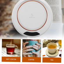 USB Warm Coaster Heated Coffee Mug Portable Office Desk Portable Cup, Heater Coffee Mug Warmer Electric Cup Warmer (1 Pc)