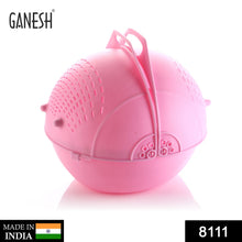 Plastic fruit and vegetable basket by Ganesh, multiple views.