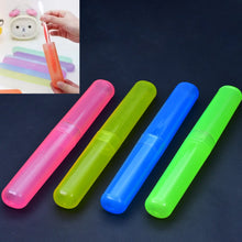 4-piece plastic toothbrush cover set, anti-bacterial and portable