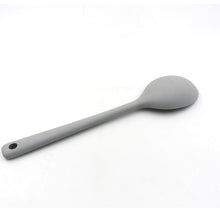 Silicone kitchen spoon, 32 cm, large and heat resistant for cooking.