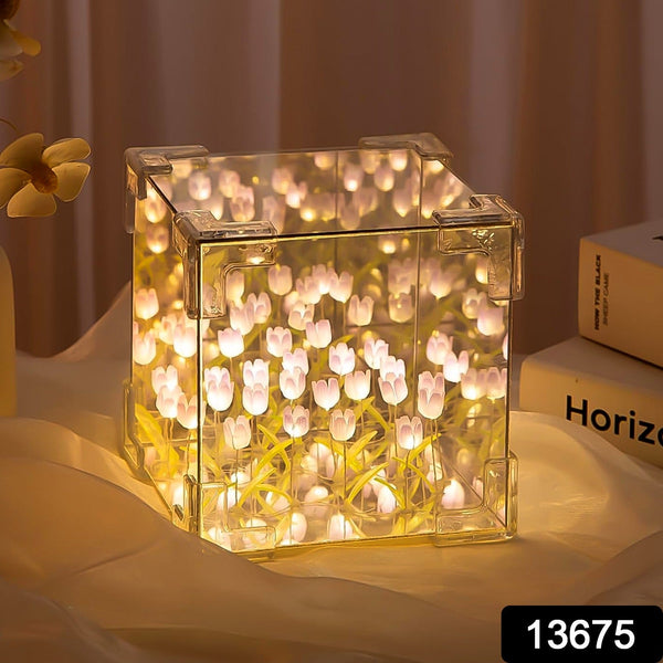 TulipGlow Cube